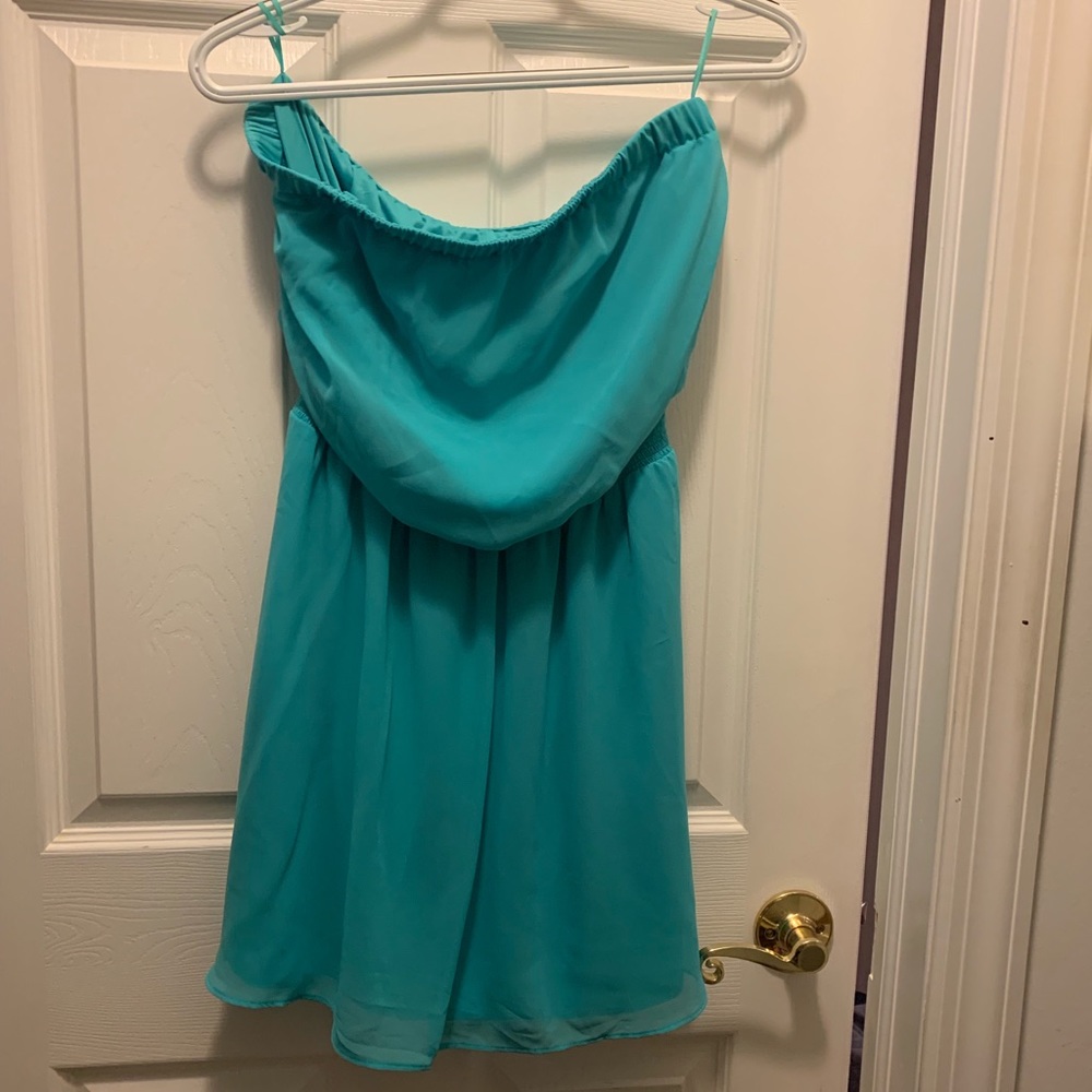 Express strapless dress